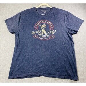 Wright & Ditson Men’s T-shirt Size 2XL Navy